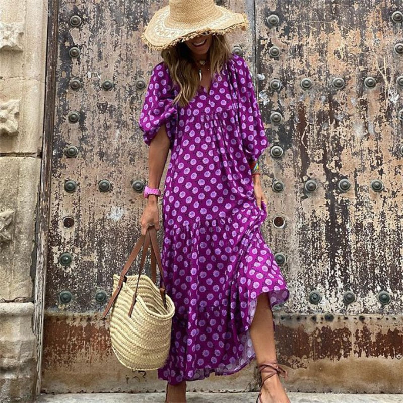 Nanette - Boho Ibiza Jurk