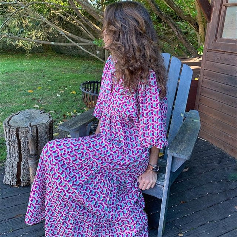 Nanette - Boho Ibiza Jurk