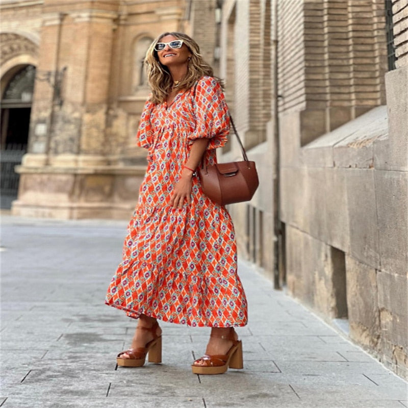 Nanette - Boho Ibiza Jurk