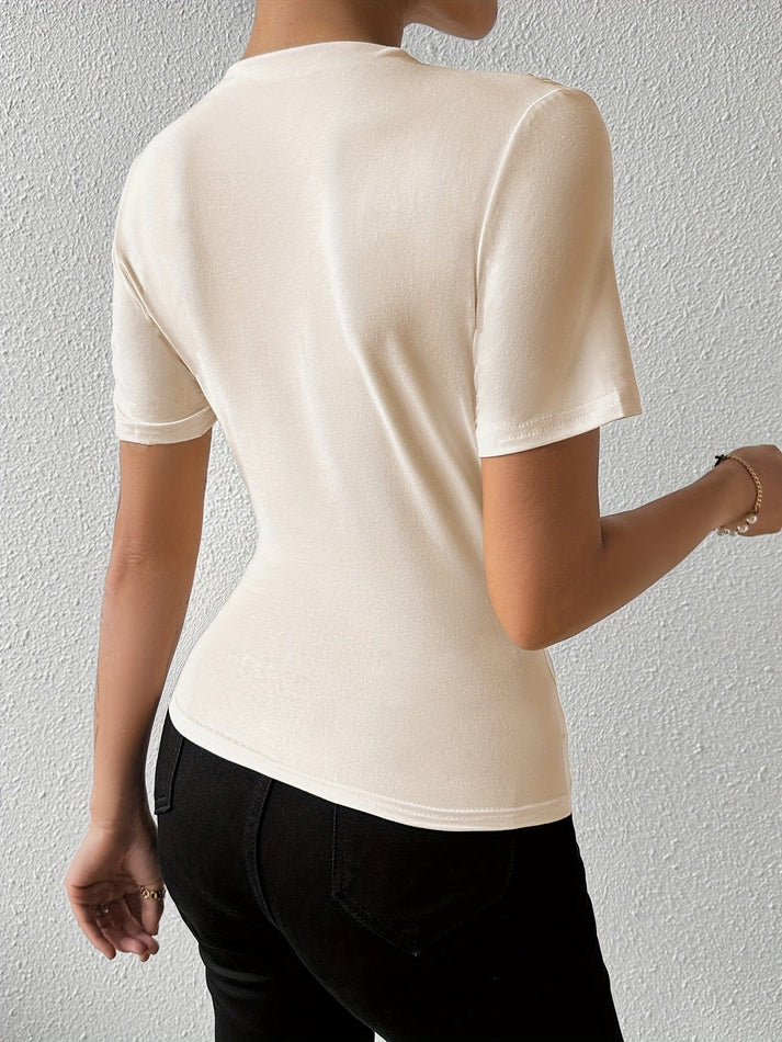 Getailleerd Shirt voor Dames met Elegante Snit | Verfijnde Top voor Elke Gelegenheid