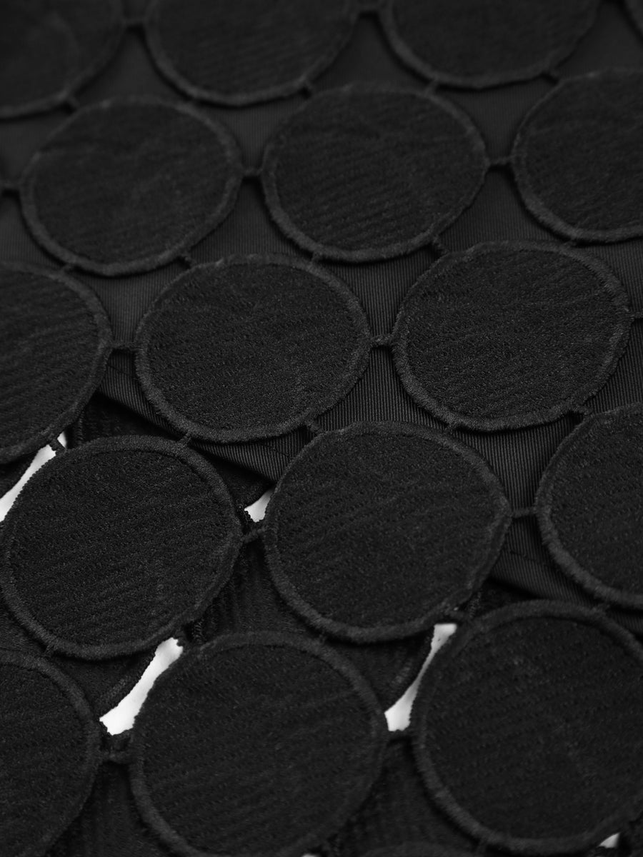 Nina - Dubbellaagse Rok met Rondjes