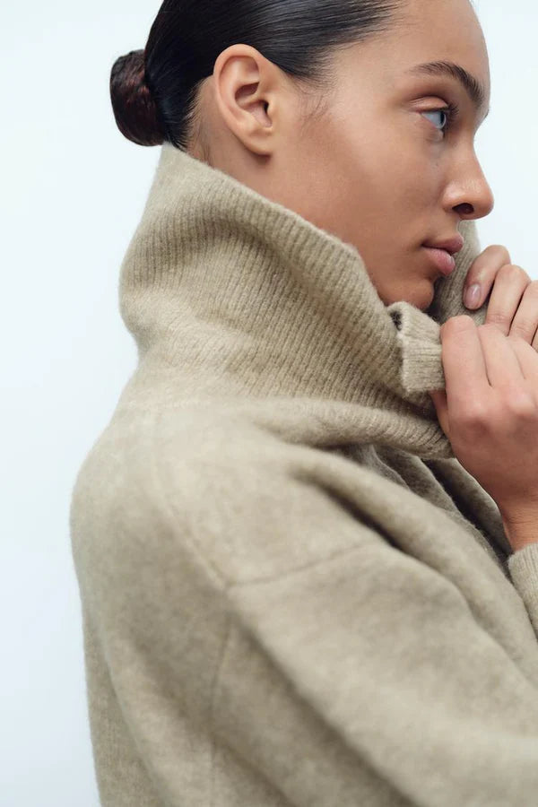 Nyx | Dames gebreide trui met losse pasvorm en tijdloos design