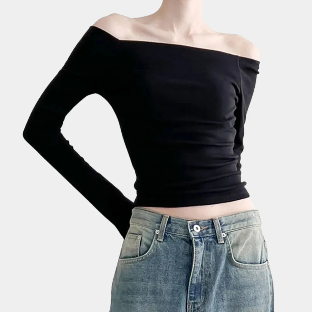 Off-shoulder top voor dames