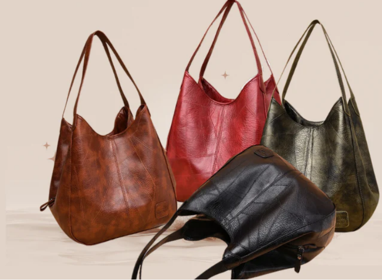 Okelia - Elegante Leren Tas Voor Vrouwen