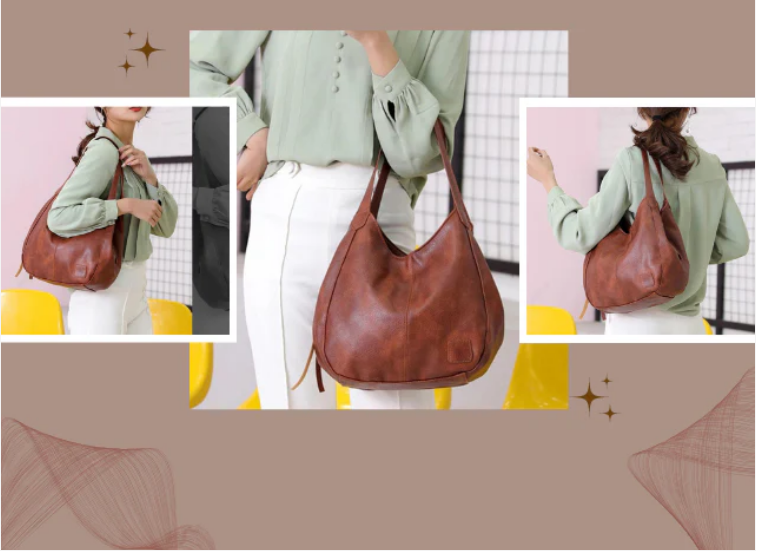 Okelia - Elegante Leren Tas Voor Vrouwen