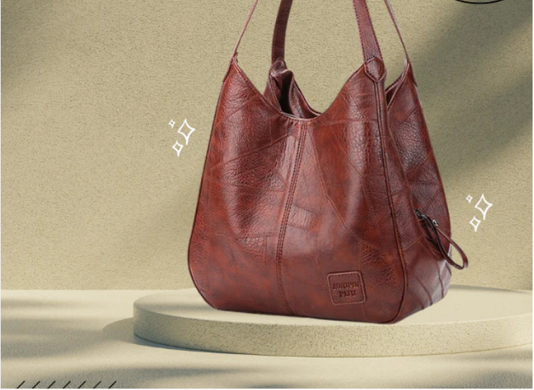 Okelia - Elegante Leren Tas Voor Vrouwen