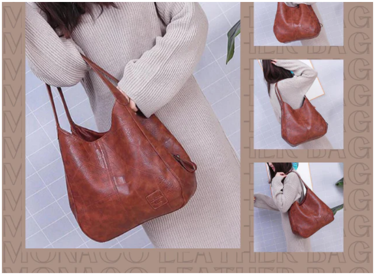 Okelia - Elegante Leren Tas Voor Vrouwen