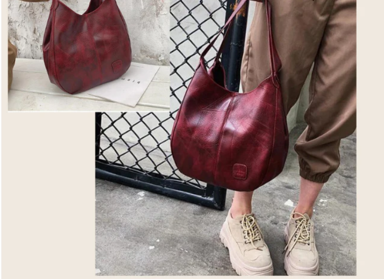 Okelia - Elegante Leren Tas Voor Vrouwen