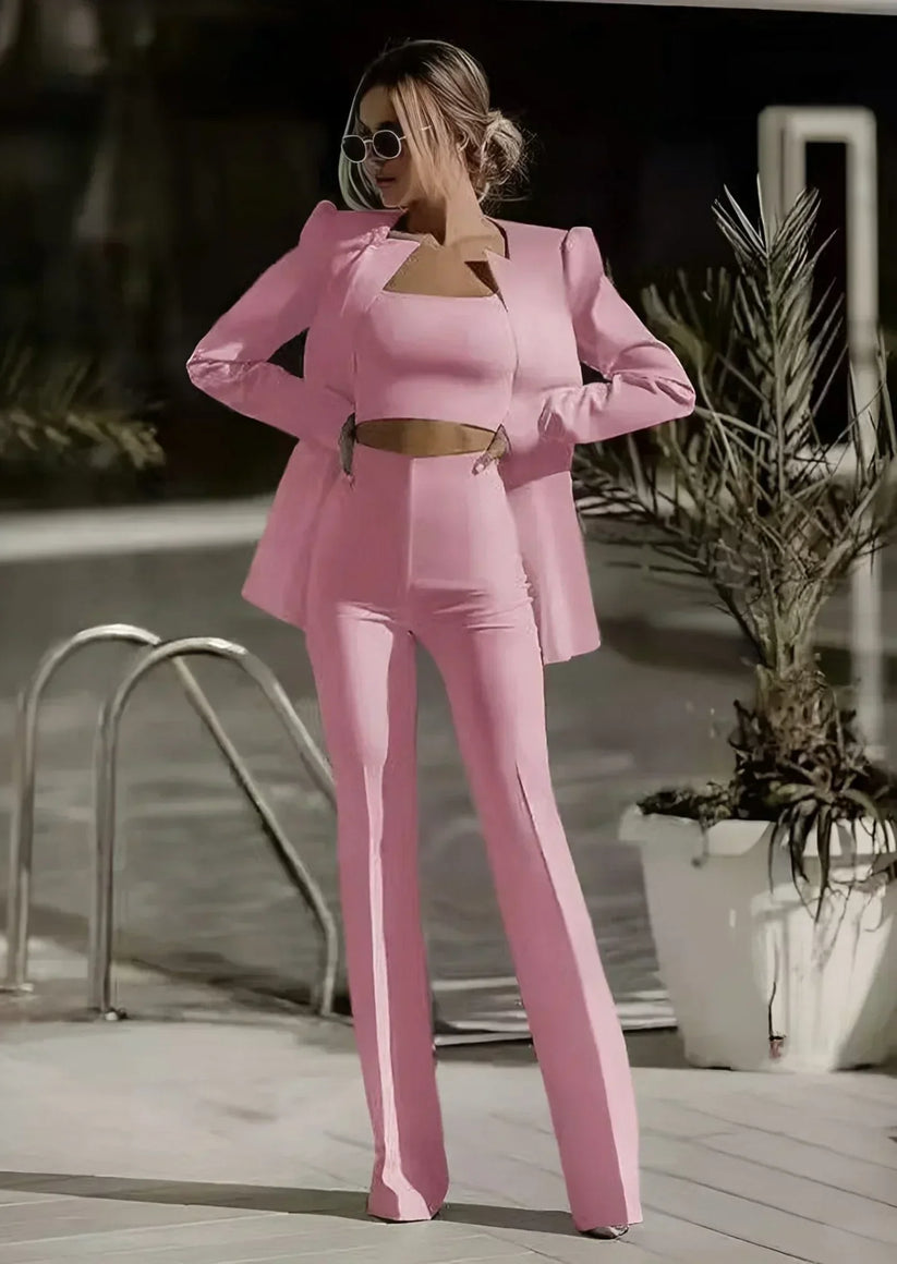 Olivia - Drie Delige Broekpak Dames