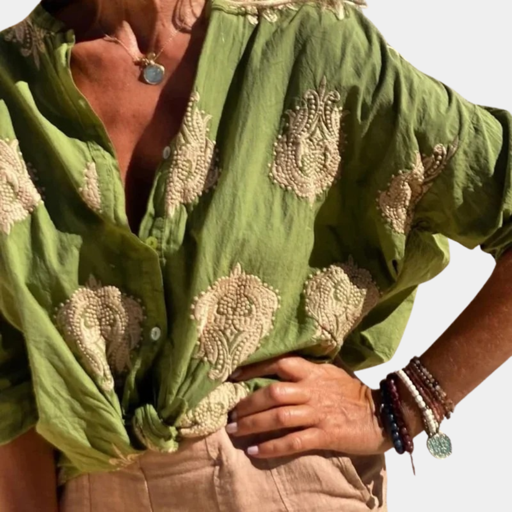 Olmeda - Bohemian Damesblouse