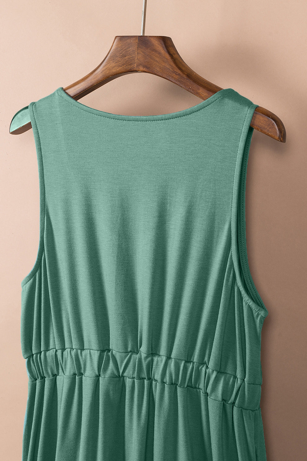 Oluwaseun - Mouwloze Mini Jurk Met Hoge Taille