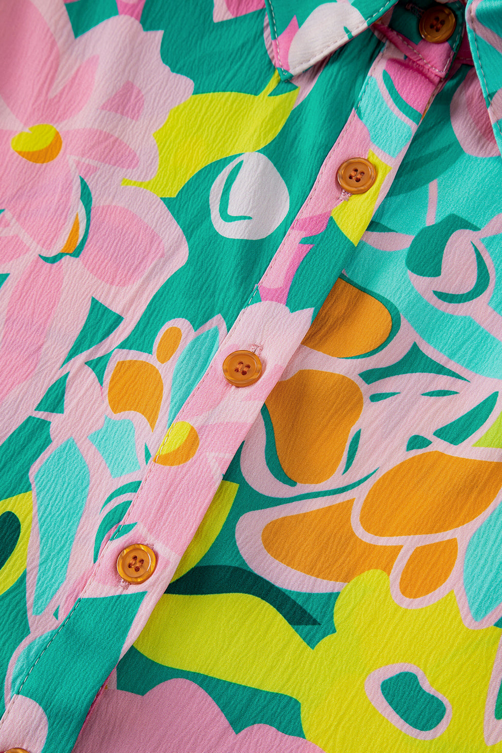Paloma - Jurk Met Bloemen En Pofmouwen