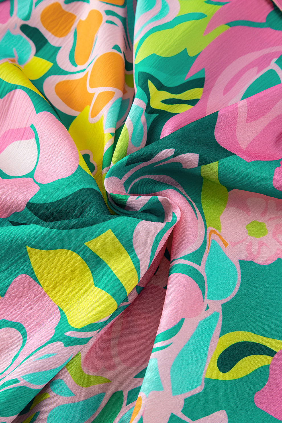 Paloma - Jurk Met Bloemen En Pofmouwen