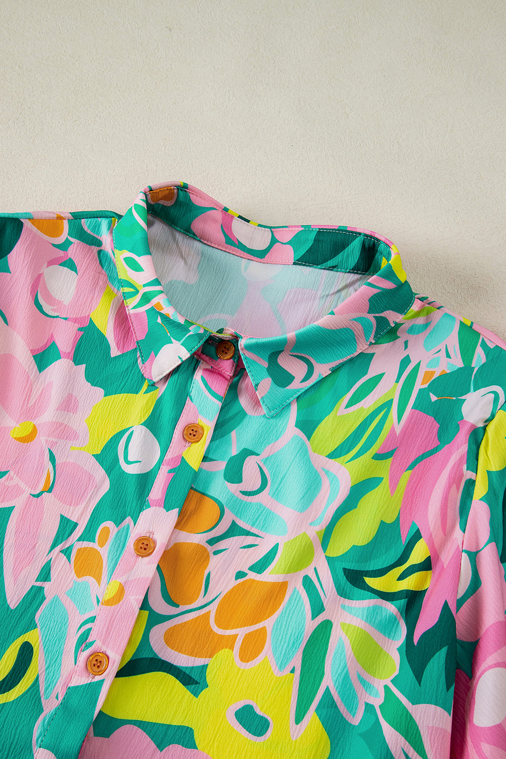 Paloma - Jurk Met Bloemen En Pofmouwen