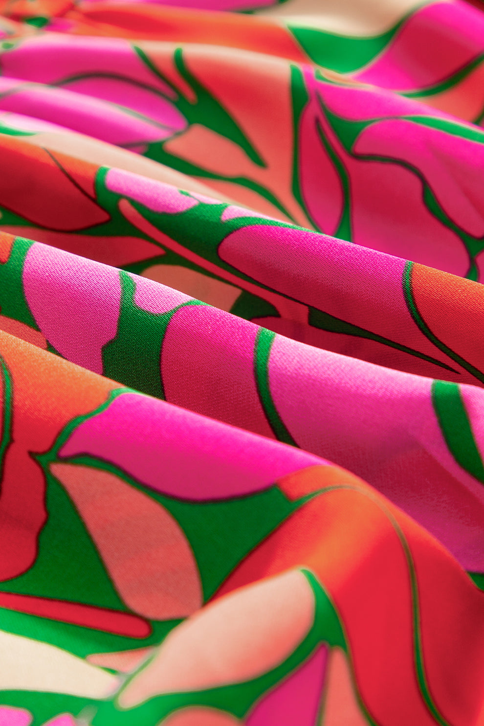 Pamela - Maxi Jurk Met Bloemenprint En Korte Mouwen