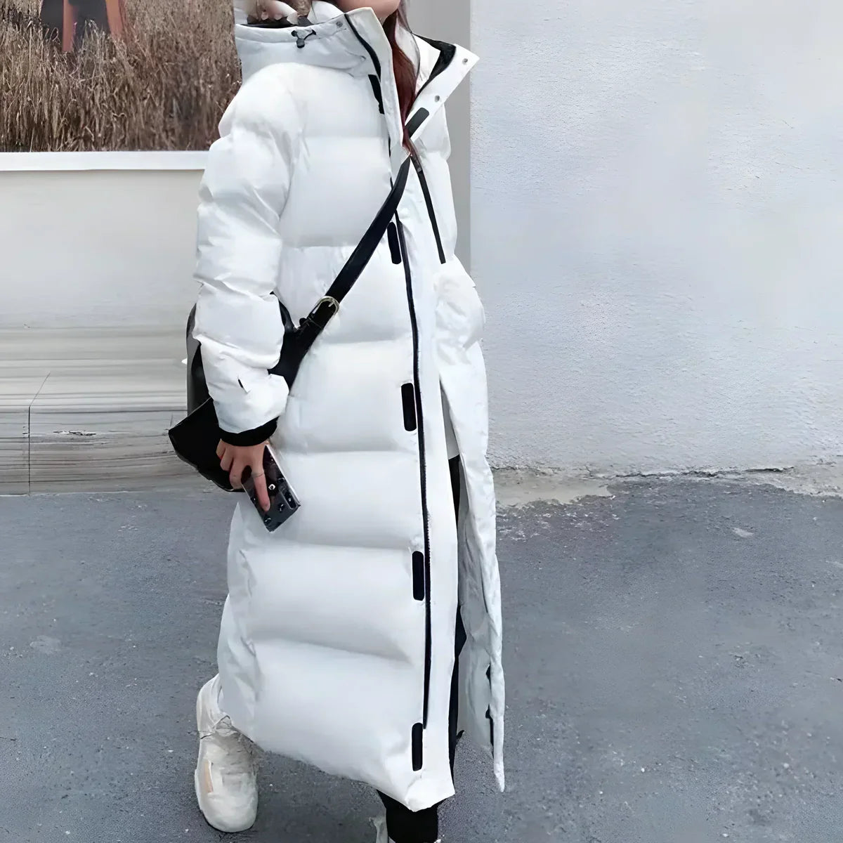 Lange Warme Parka | Dames winterjas met dons- en verenvoering tot -20°C