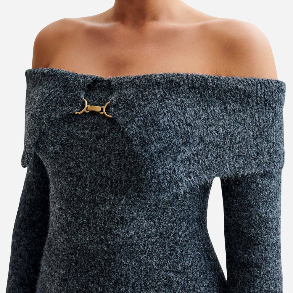 Patricia - Robe Midi Tricot