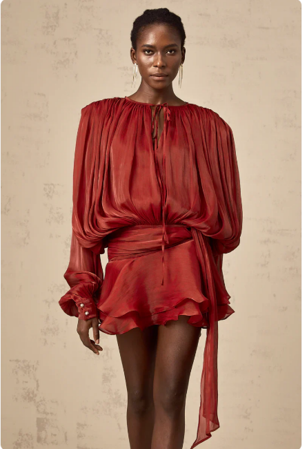 Petra - Lichte Luxe Mini Jurk