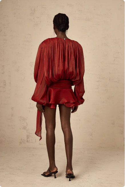 Petra - Lichte Luxe Mini Jurk