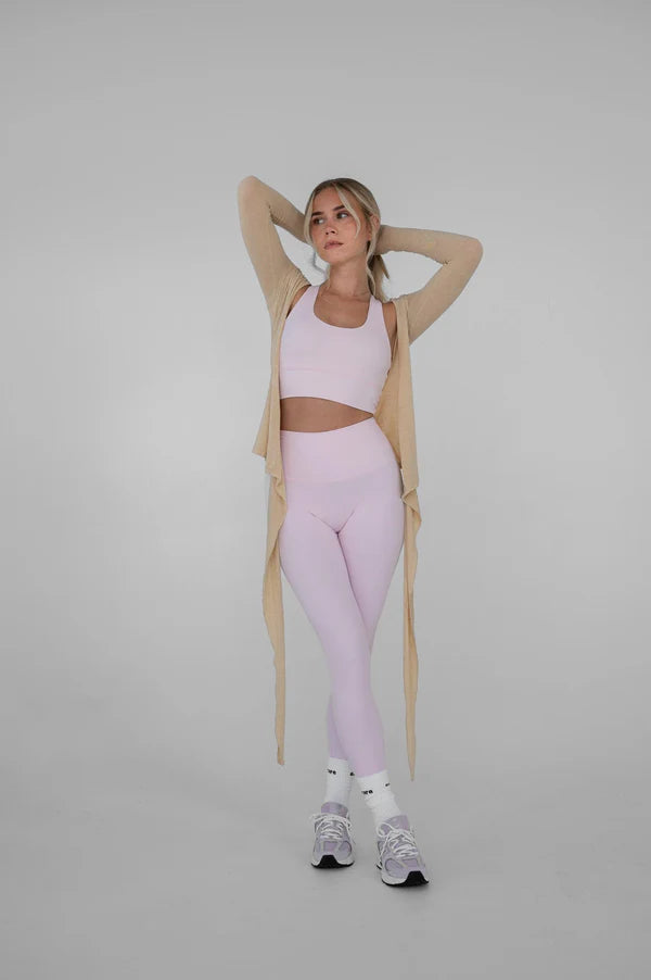 Wikkelblouse - Beige