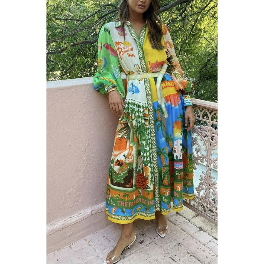 Moree | Kleurrijke Zomer Jurk