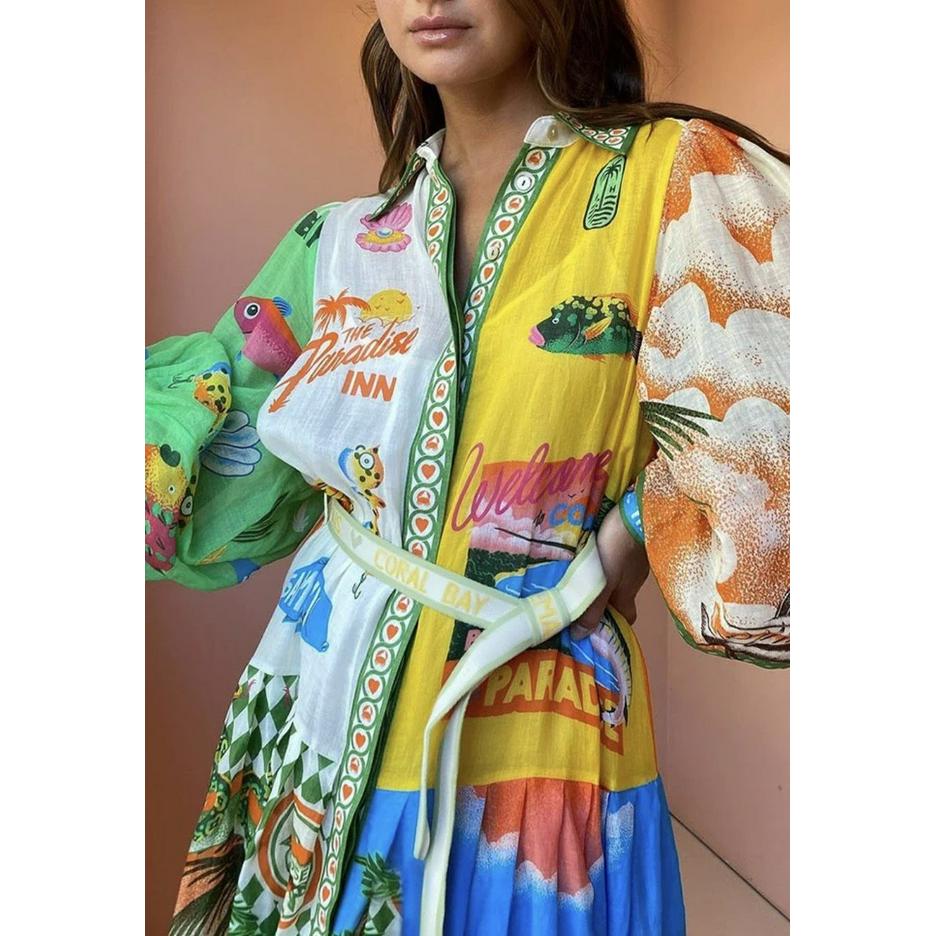 Moree | Kleurrijke Zomer Jurk