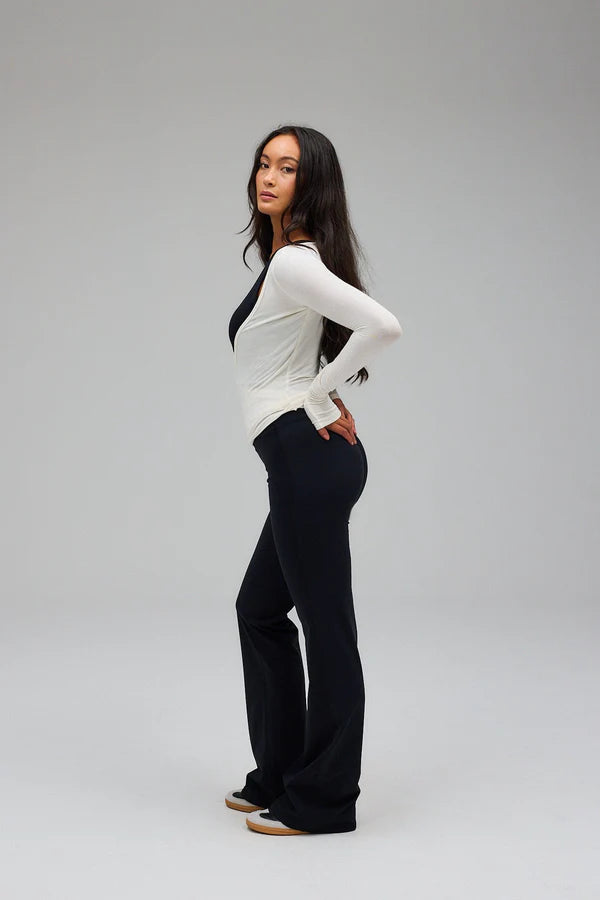 Wikkelblouse - Wit