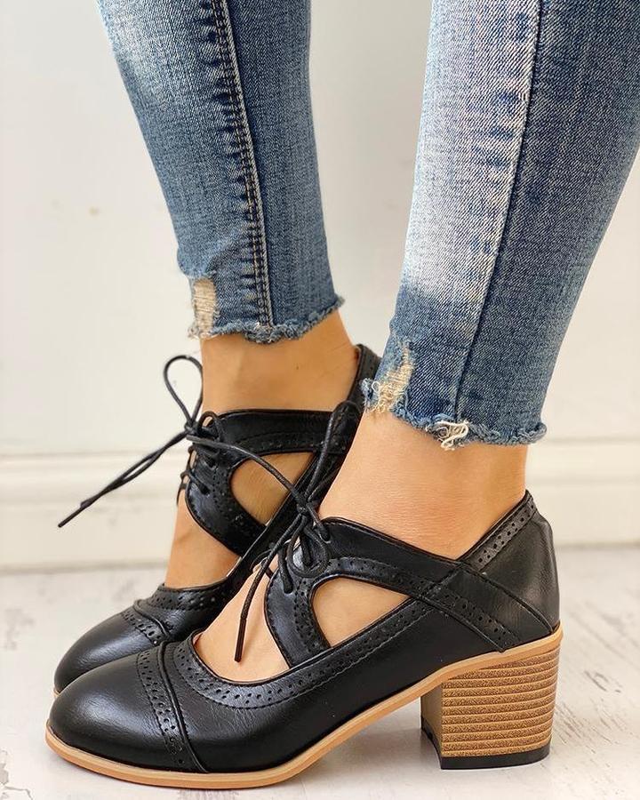Queenie - Orthopedische Vintage Schoenen