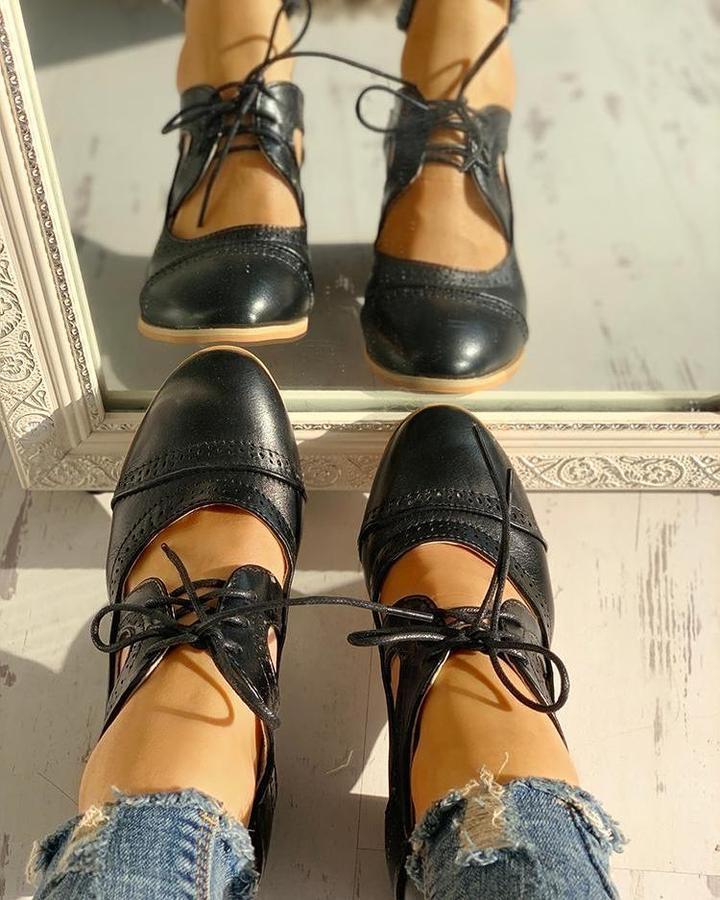 Queenie - Orthopedische Vintage Schoenen