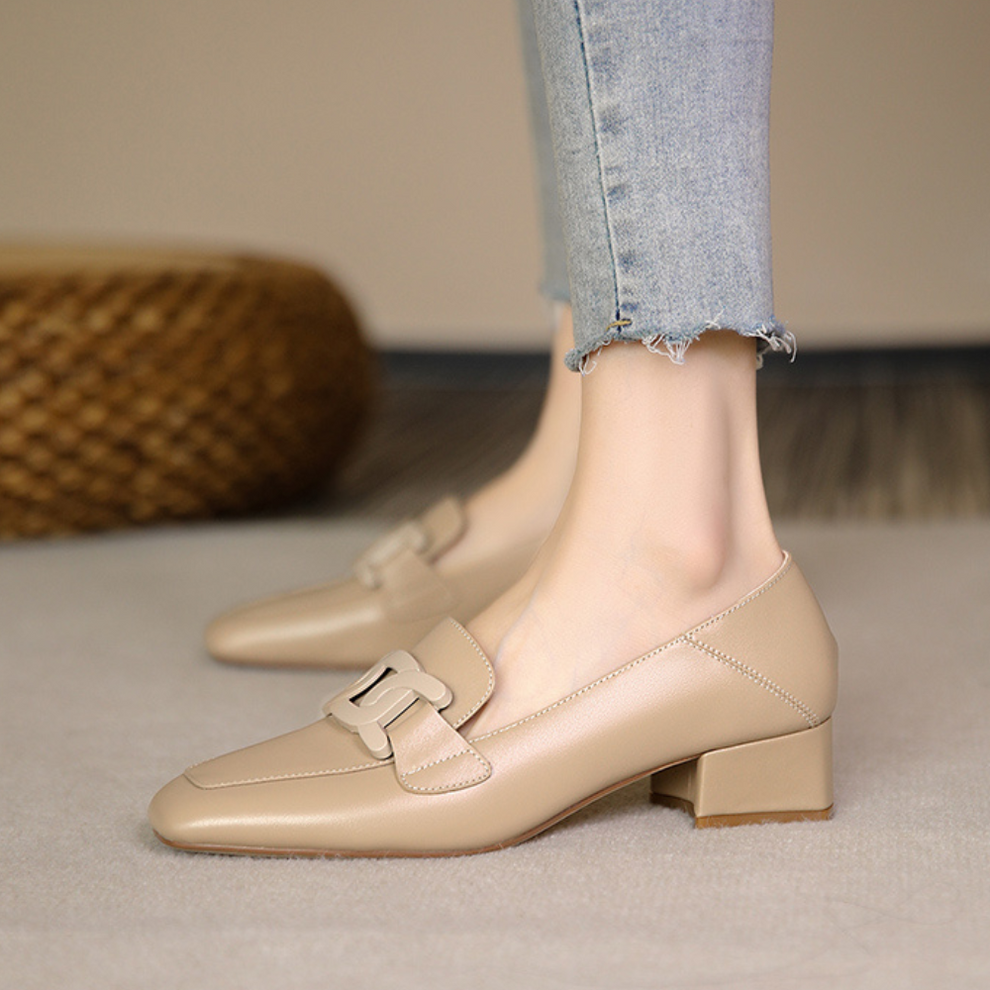 Quincy - Orthopädischer Slipper Aus Leder