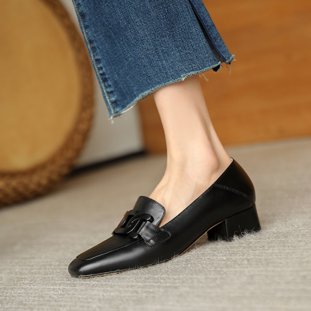 Quincy - Orthopädischer Slipper Aus Leder