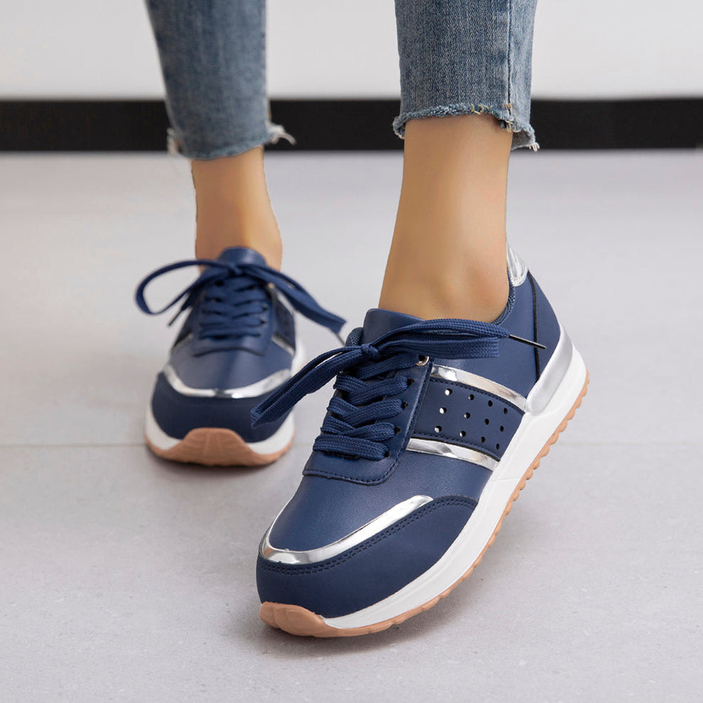 Easy Fit Lightweight Flat Sneakers | Orthopedische Dames Sneakers met 3-Boog Ondersteuning