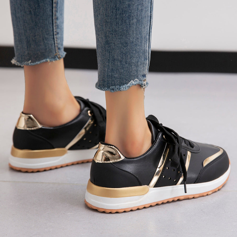 Easy Fit Lightweight Flat Sneakers | Orthopedische Dames Sneakers met 3-Boog Ondersteuning