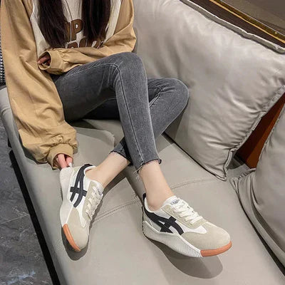 Dames Sneakers – Retro stijl met orthopedisch comfort