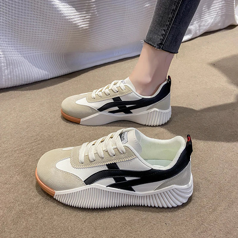 Dames Sneakers – Retro stijl met orthopedisch comfort