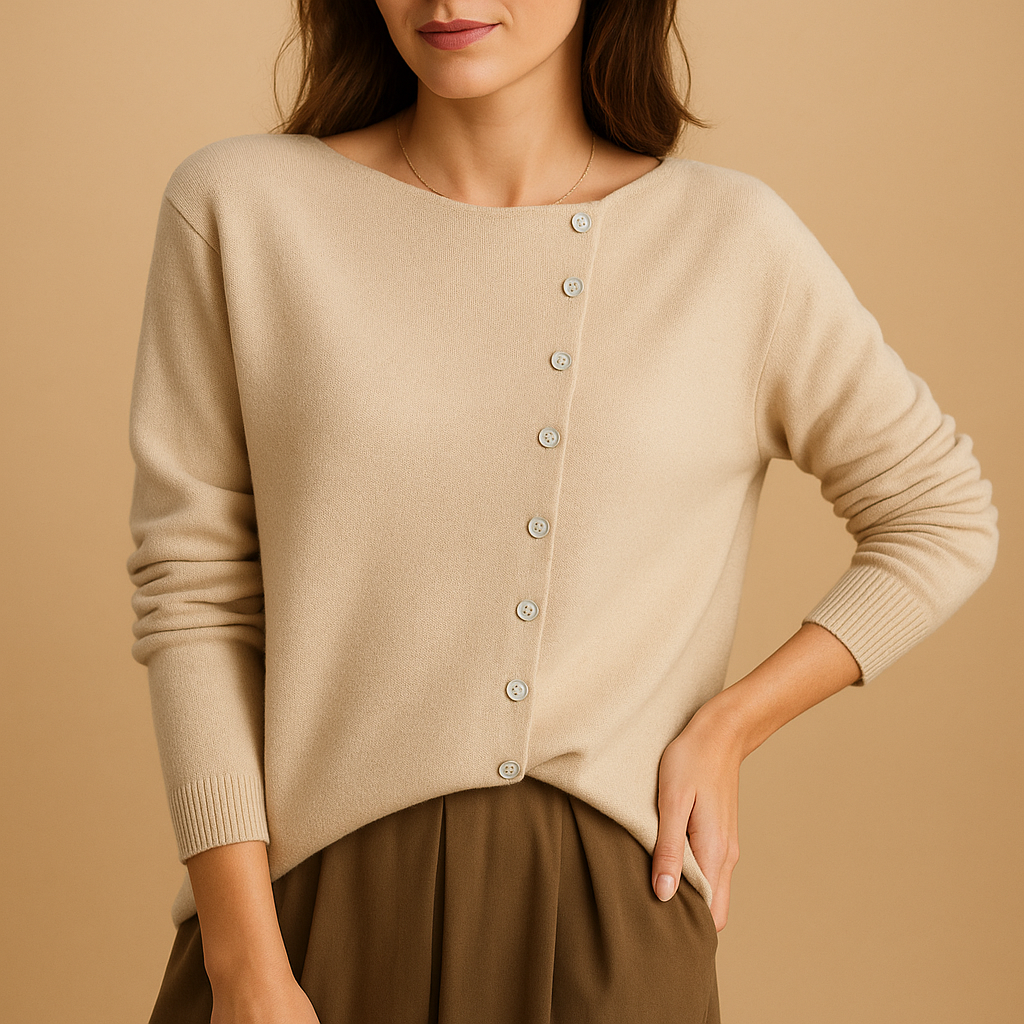 Dames Ronde Hals Trui – Gebreid, Casual Basic, Lange Mouwen, Herfst en Winter
