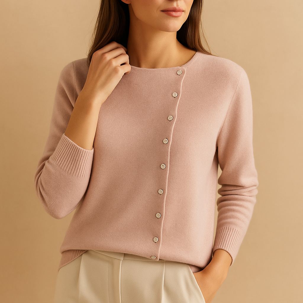 Dames Ronde Hals Trui – Gebreid, Casual Basic, Lange Mouwen, Herfst en Winter