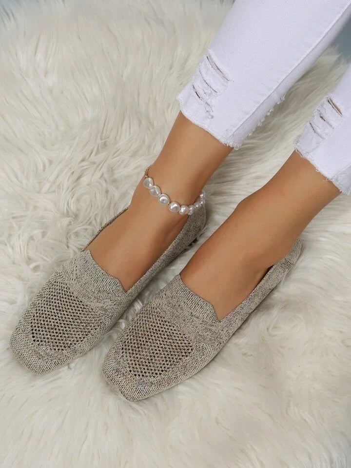Rose - Orthopedische Antislip Platte Schoenen Voor Dames