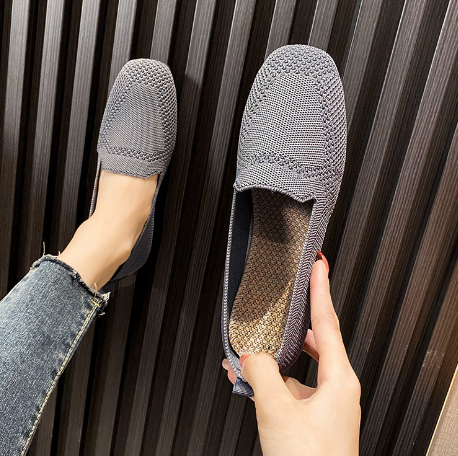 Rose - Orthopedische Antislip Platte Schoenen Voor Dames
