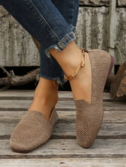 Rose - Orthopedische Antislip Platte Schoenen Voor Dames