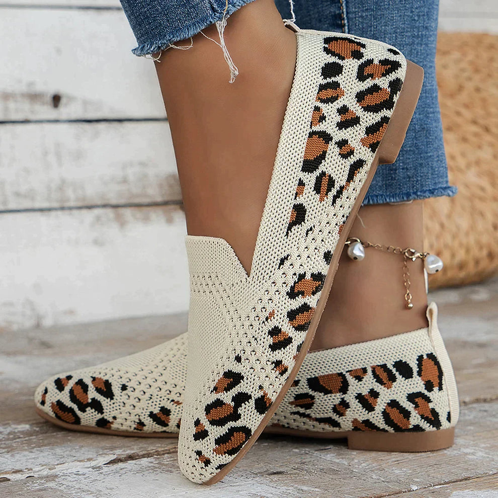 Rose - Orthopedische Antislip Platte Schoenen Voor Dames