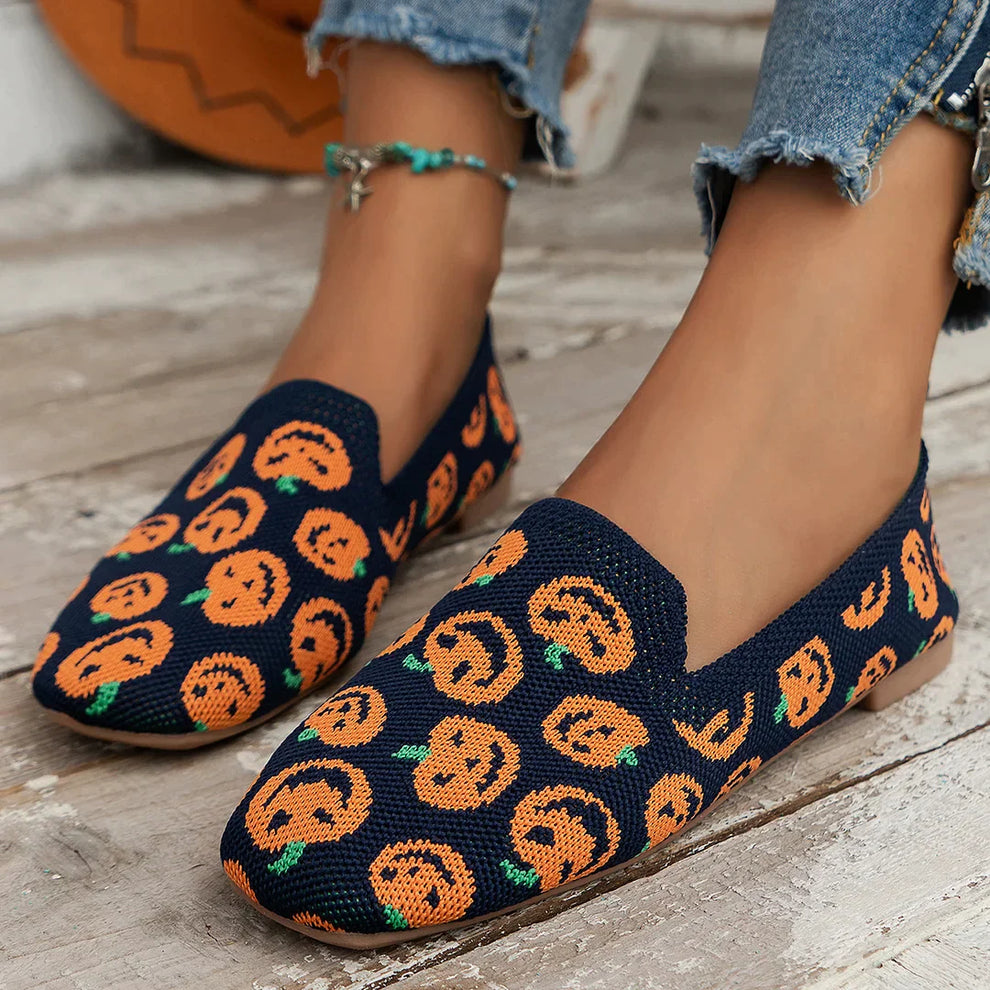 Rose - Orthopedische Antislip Platte Schoenen Voor Dames