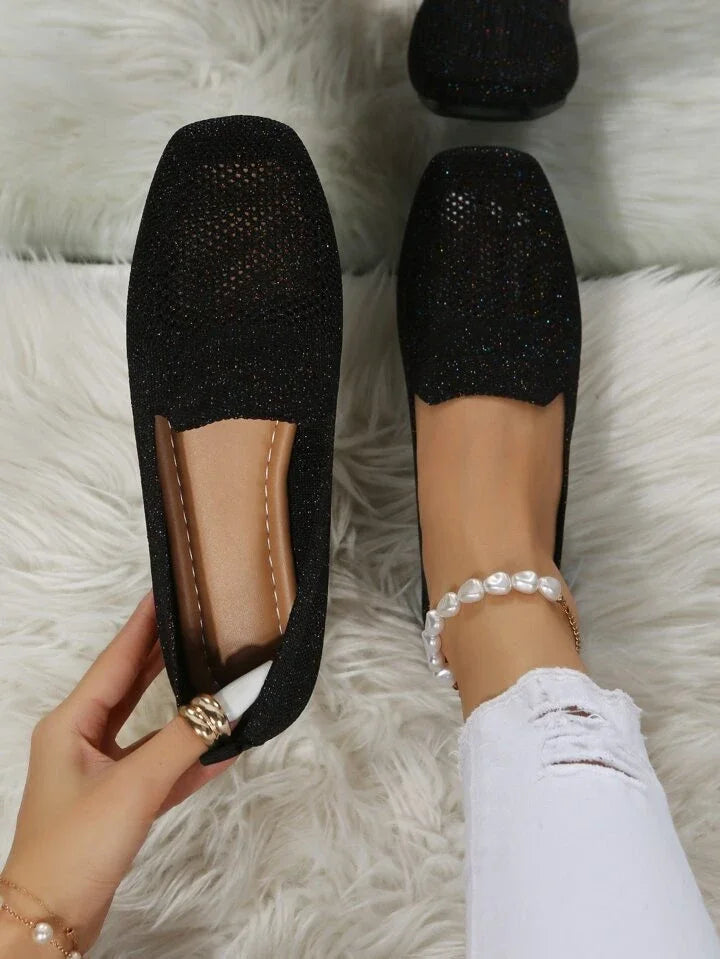 Rose - Orthopedische Antislip Platte Schoenen Voor Dames