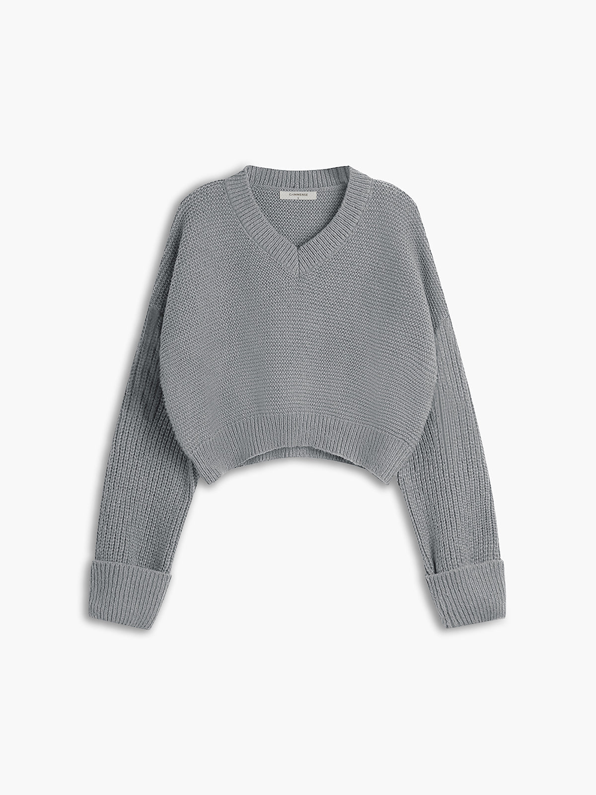 Ruth V-hals Trui | Dames gebreide trui met minimalistisch design