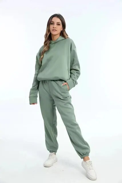 Skylar - Oversized trainingspak met capuchon