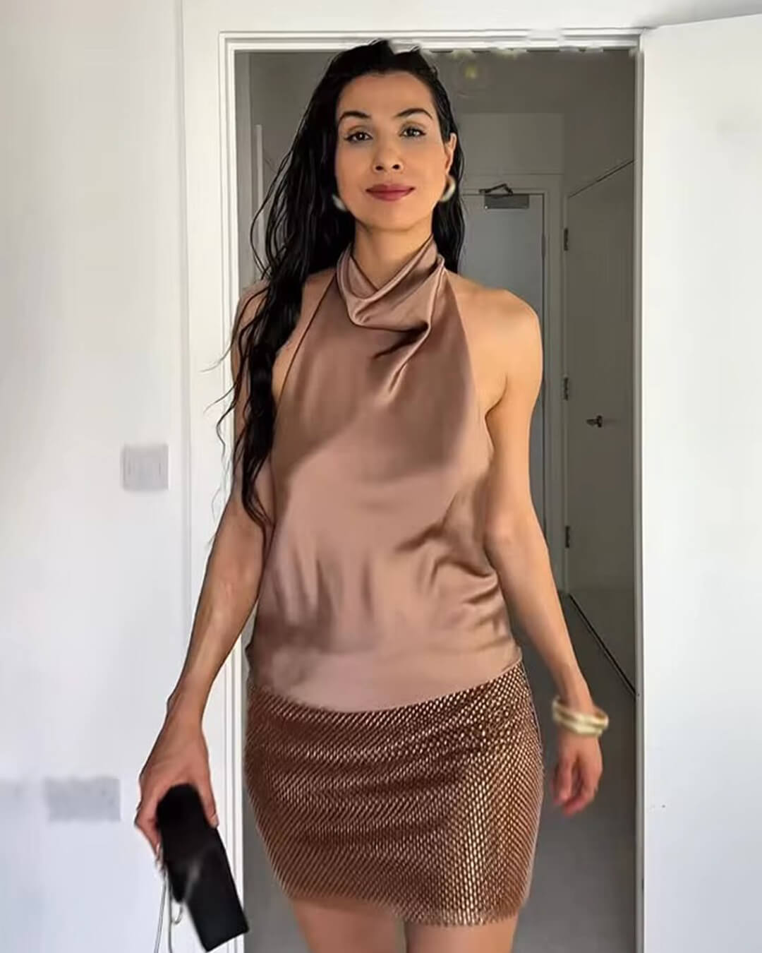 Dames Getailleerde Top – Halter, Geschikt voor Zomer en Casual Gebruik