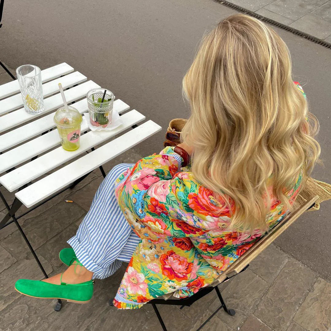 Stijlvolle Bedrukte Jas