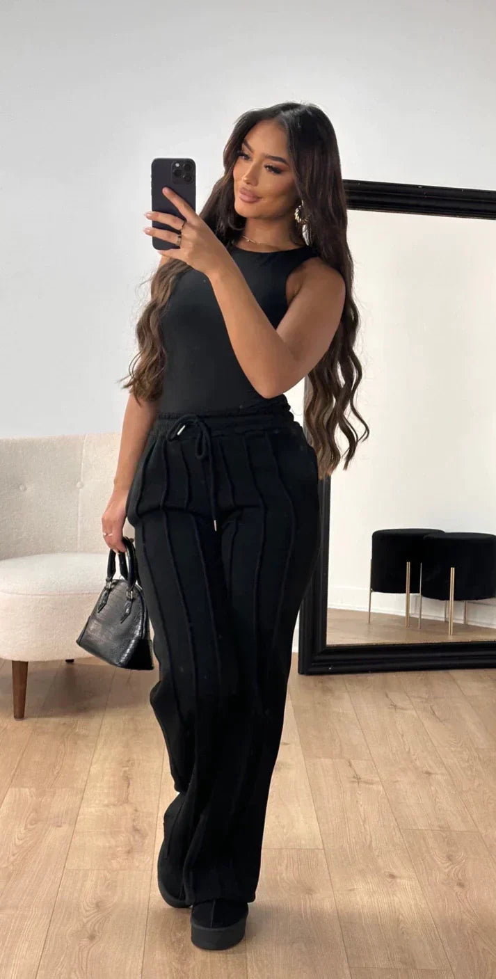 Nivi - Striped Joggers