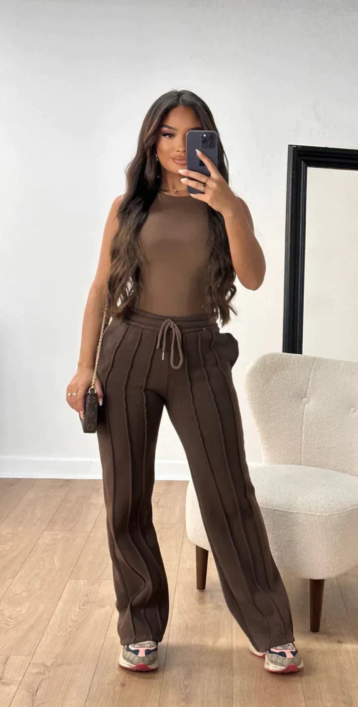 Nivi - Striped Joggers
