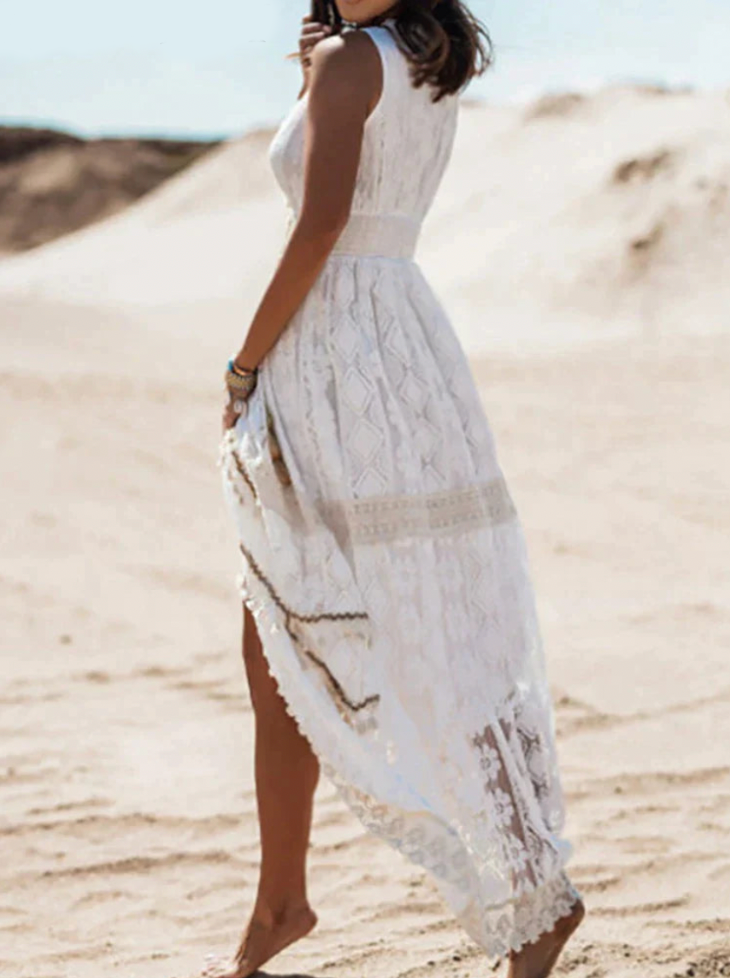 Dames Maxi Jurk in Boho-Stijl - Zomerse Comfy Jurk - Tabitha